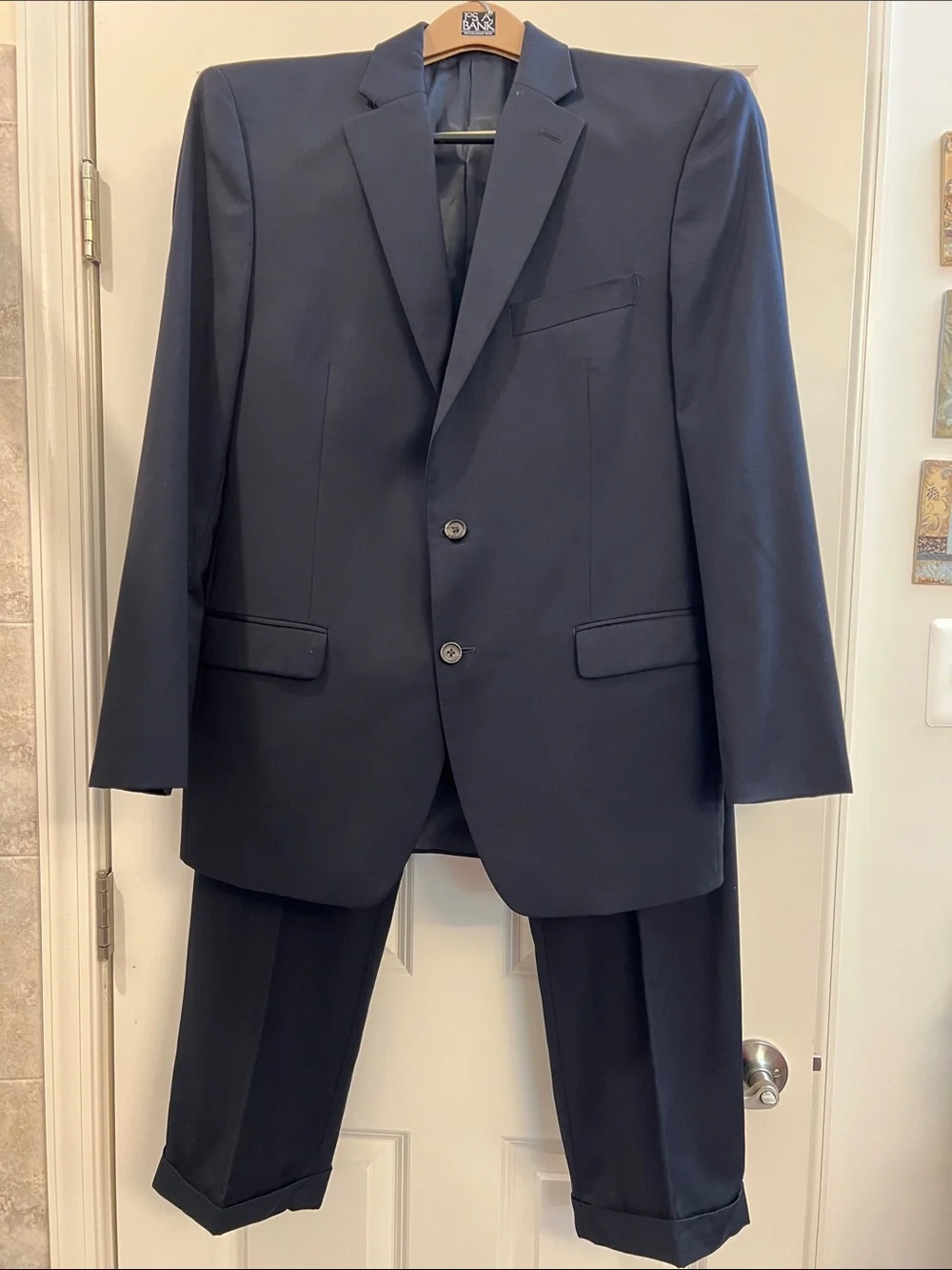 Laurel Ralph Lauren Navy Two-Piece Men’s Suit